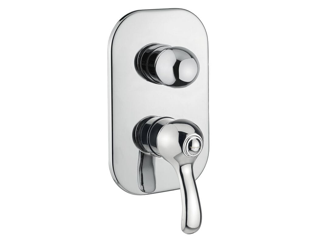 Хромированный латунный смеситель для душа с переключателем Bugnatese Lem ARCH-00101793 - Вид №1