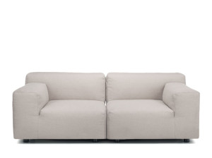 2-местный модульный тканевый диван