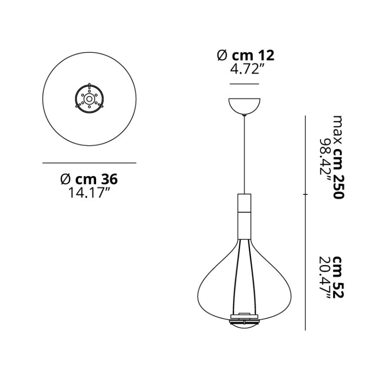 Studio Design Sky-Fall Large SO 148003 Sky-Fall светильник подвесной Studio Italia Design 109976 - Вид №3