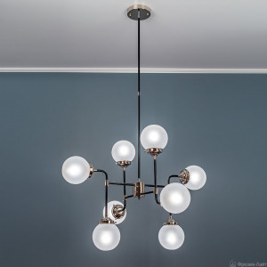 Frezia Light 1008/8 black/white люстра подвесная