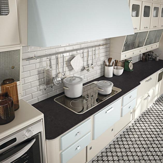 Marchi Cucine Лаковая встроенная кухня Saint louis sun-id-1423383 - Вид №1