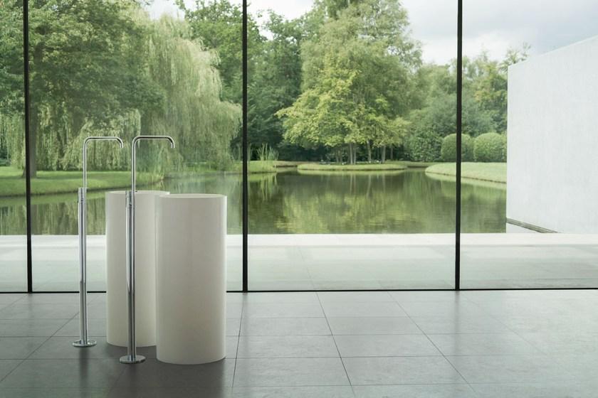 VOLA Смеситель для умывальника из хромированной латуни sun-id-1417876 - Вид №1