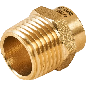 Муфта переходная Hailiang ø1/2"x15 мм наружная резьба медь 88673409 STLM-2050581