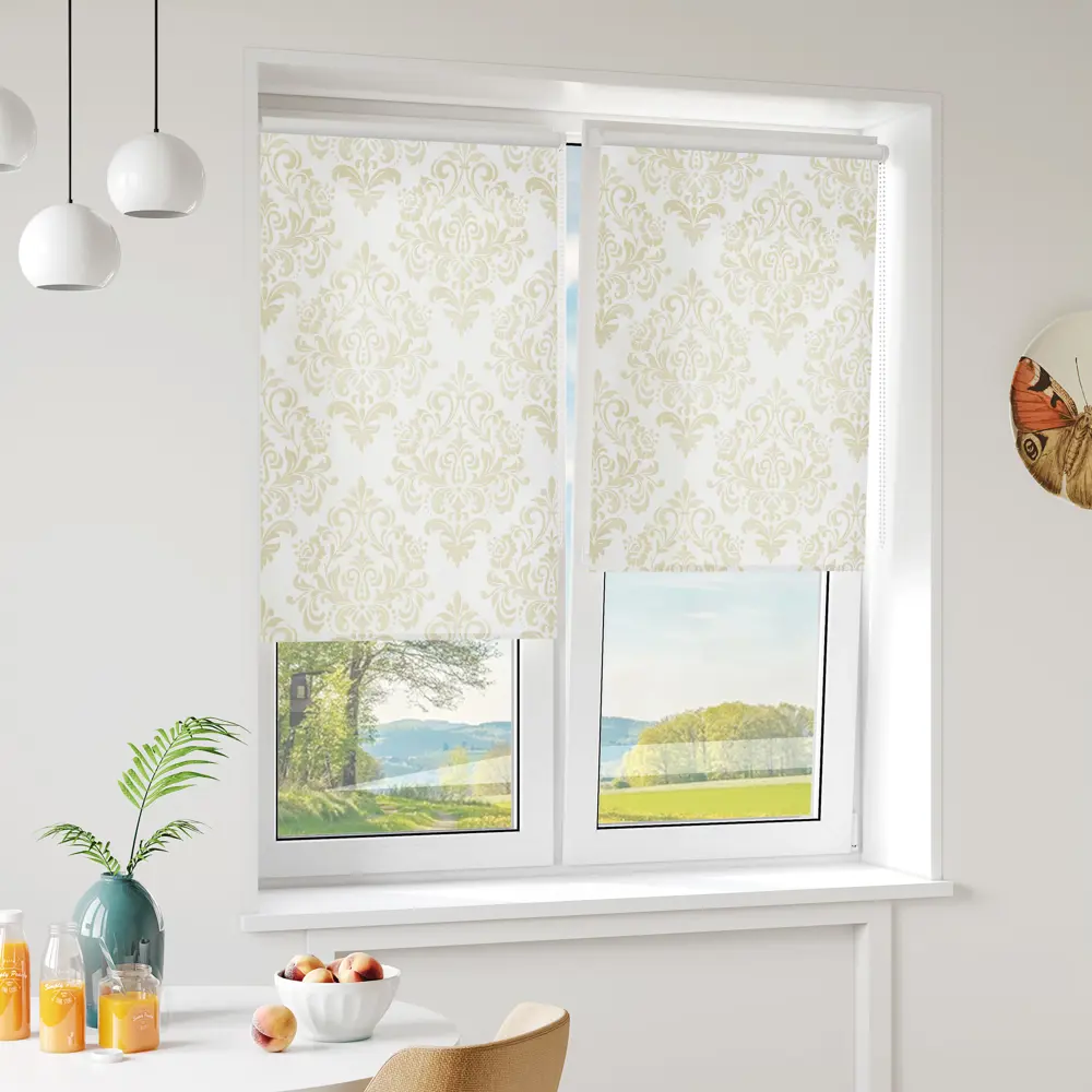 Штора рулонная Монца 180x175 см молочная 84521794 STLM-2179856 MIAMOZA - Вид №2