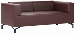 Ersa Мягкий 2-местный кожаный диван Neo
