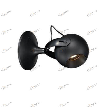 Спот настенный черный Markslojd Klot 105596 MARKSLOJD KLOT 00-3924808 Черный 