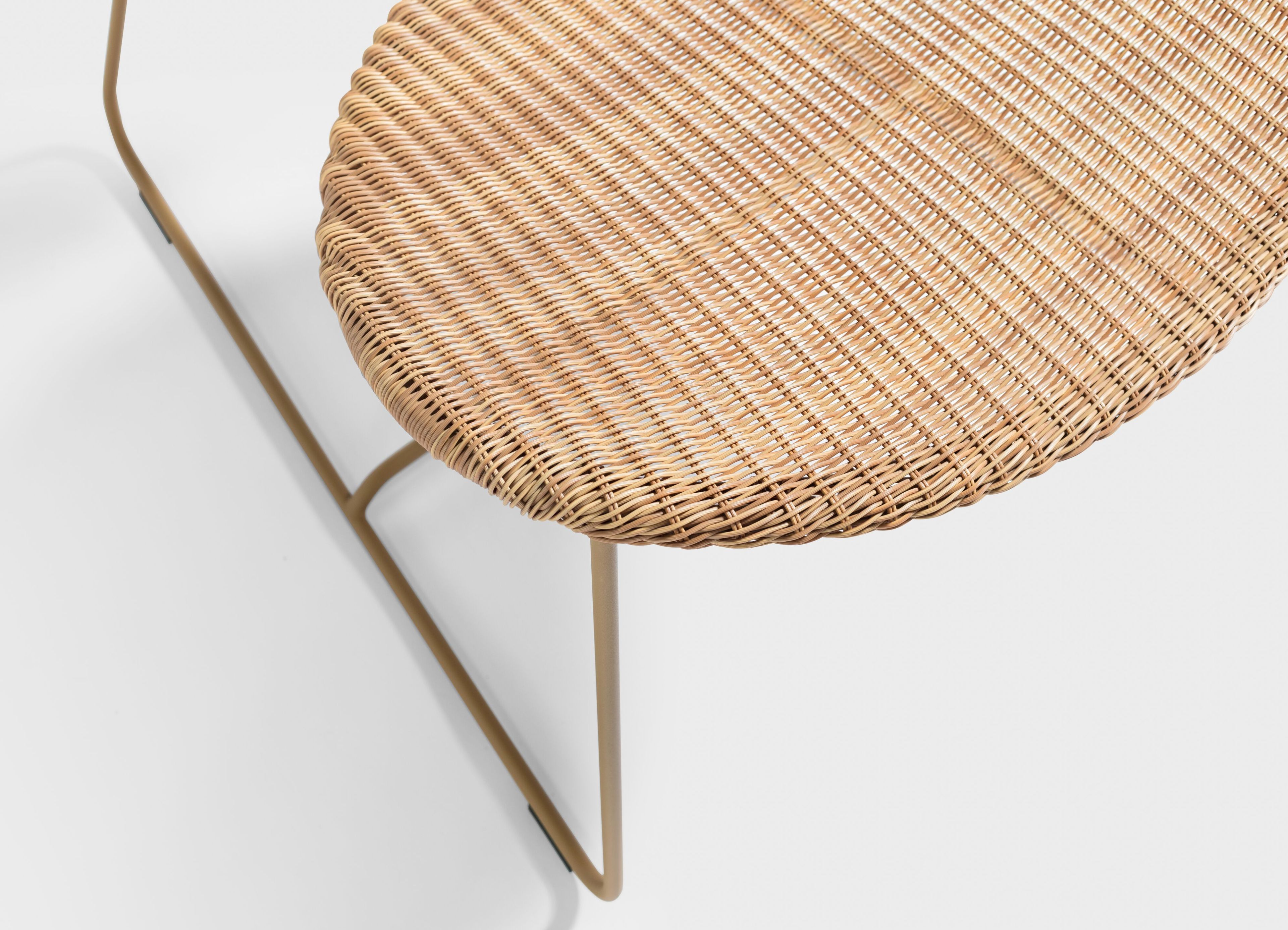 Кресло из синтетического волокна со стальной конструкцией VINEKO Tania ARCH-00068263 - Вид №4