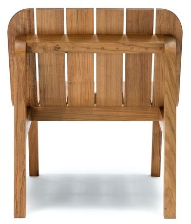 Feelgood Designs Кресло из тика Nyord sun-id-1415848 - Вид №4