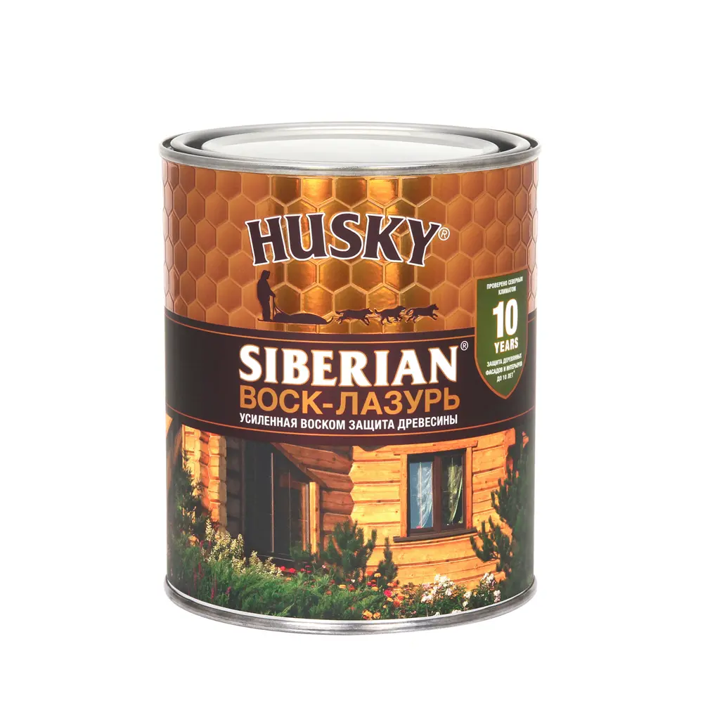 Воск-лазурь Husky Siberian для дерева - защита и естественная красота 86765138 STLM-0071514 - Вид №1