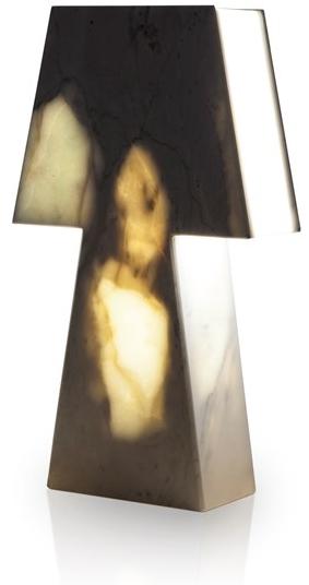 SAGEVAN MARMI Настольная лампа из мрамора Naturaluce sun-id-1482368 - Вид №3