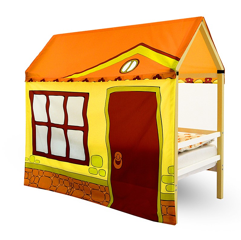 Накидка для кровати-домика Svogen игровая "Гринхаус" БЕЛЬМАРКО  00-3873202 Желтый Santreyd  - Вид №1