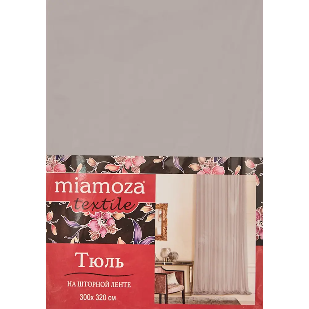 Тюль на ленте «Виола» 300x320 см цвет розовый 83325221 STLM-2132991 MIAMOZA  - Вид №6