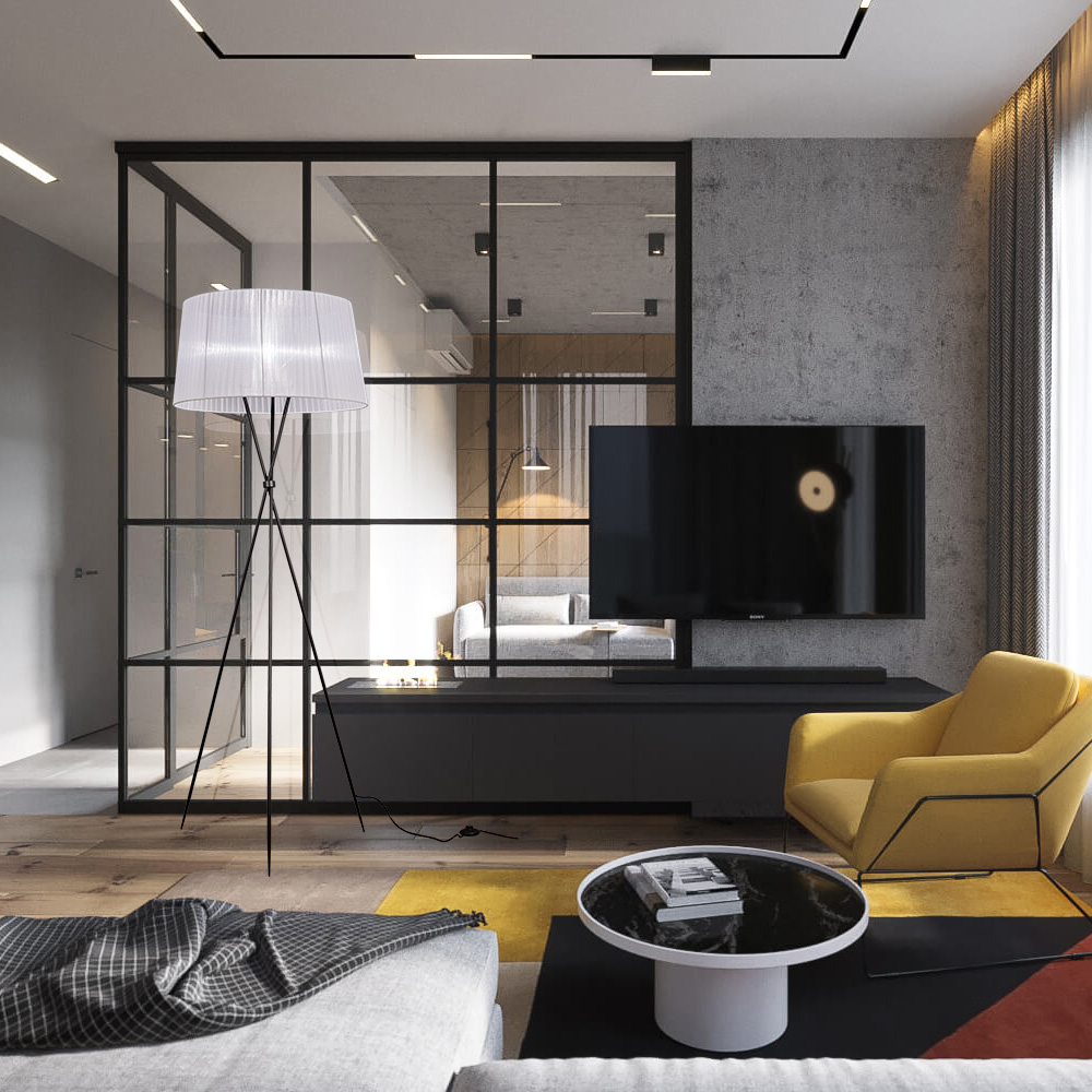 Торшер на треноге с белым абажуром черный Frezia Light 92332 FREZIA LIGHT  00-3953632 Белый;черный  - Вид №1