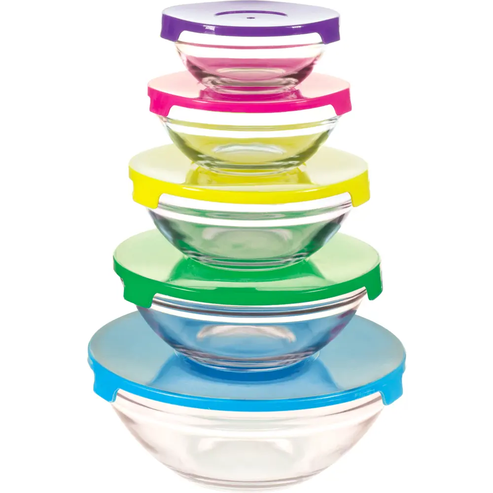 Набор стеклянных мисок Santreyd Insalato - 5 предметов для кухни 89390656 STLM-1400684