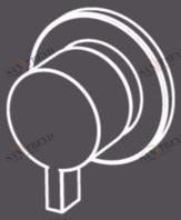 Radomonte 3-ходовой переключатель из нержавеющей стали Toox Txq11