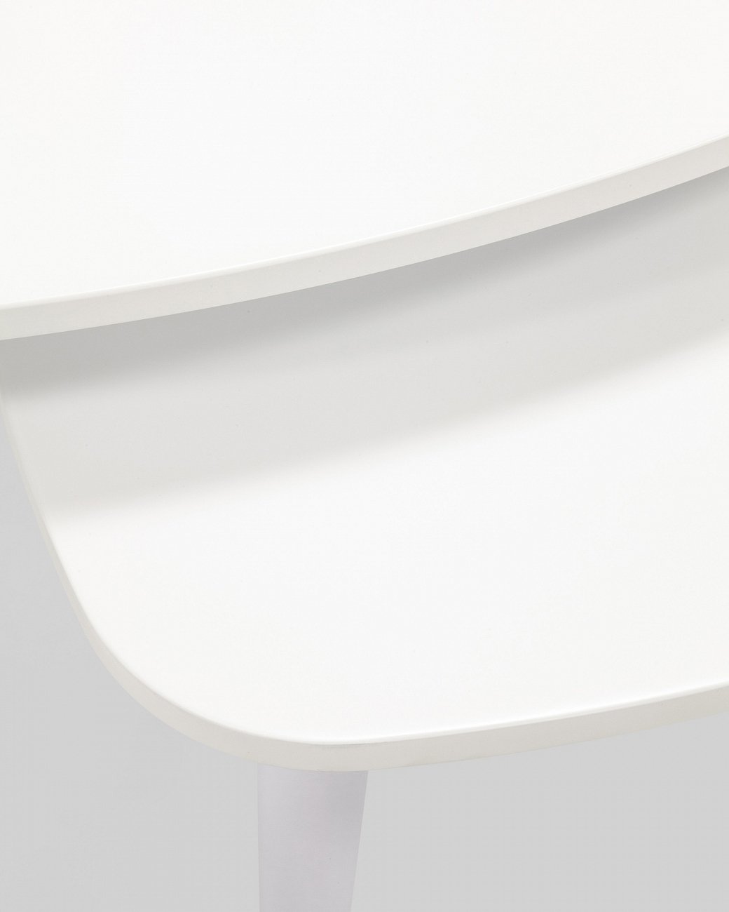 Журнальный столик белый 2 штуки "Агата" STOOL GROUP  00-3958821 Белый  - Вид №4