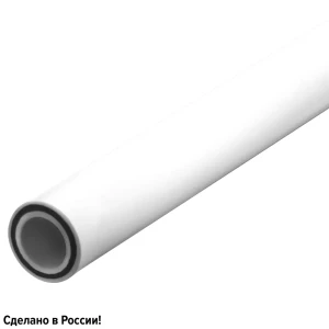 Труба полипропиленовая РОСТерм Aqua с армированием стекловолокном 20x2.8 мм для водоснабжения 18746716