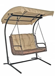 Подвесное кресло двухместное Phýsalis ЭКО ДИЗАЙН ПЛЕТЕНАЯ 009591 Бежевый;коричневый