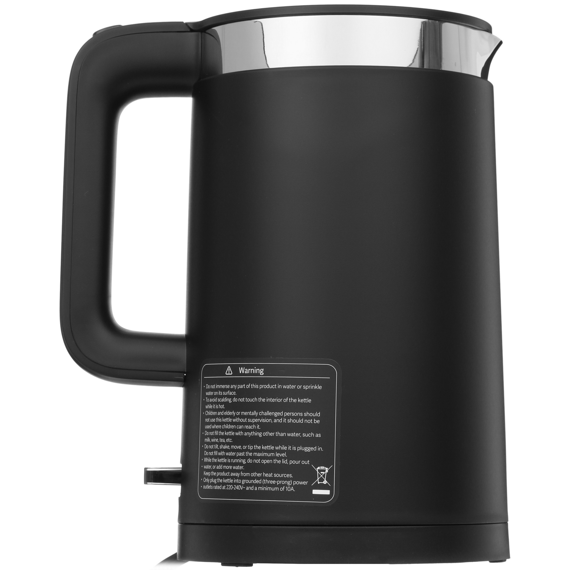 1664000 Электрочайник Viomi Mechanical Kettle V-MK152B черный STDN-0119881 - Вид №1
