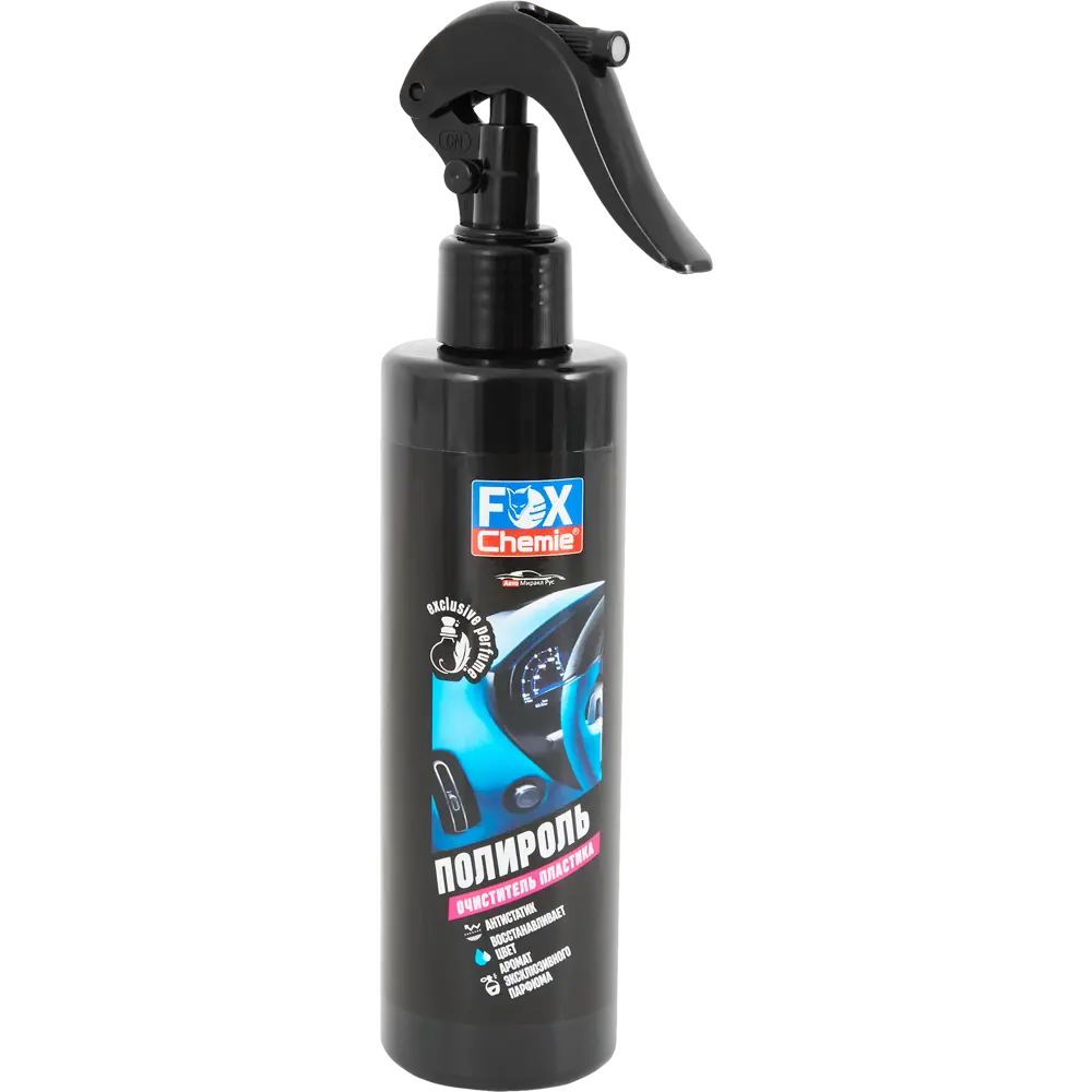 Fox Chemie Полироль-очиститель для пластика 250 мл - матовый блеск и защита 86549285 STLM-0069966