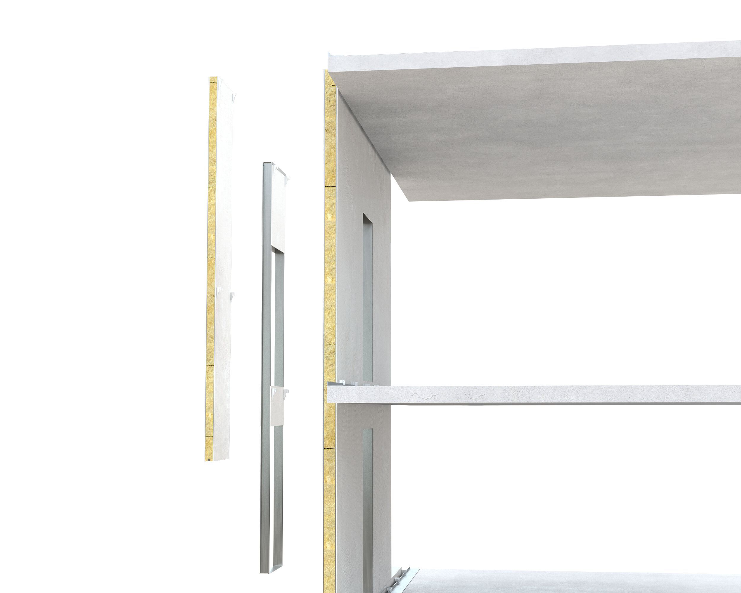 Наружная стена с двойной деформацией Jendy Joss Building модуль JJ ARCH-00059933 - Вид №3