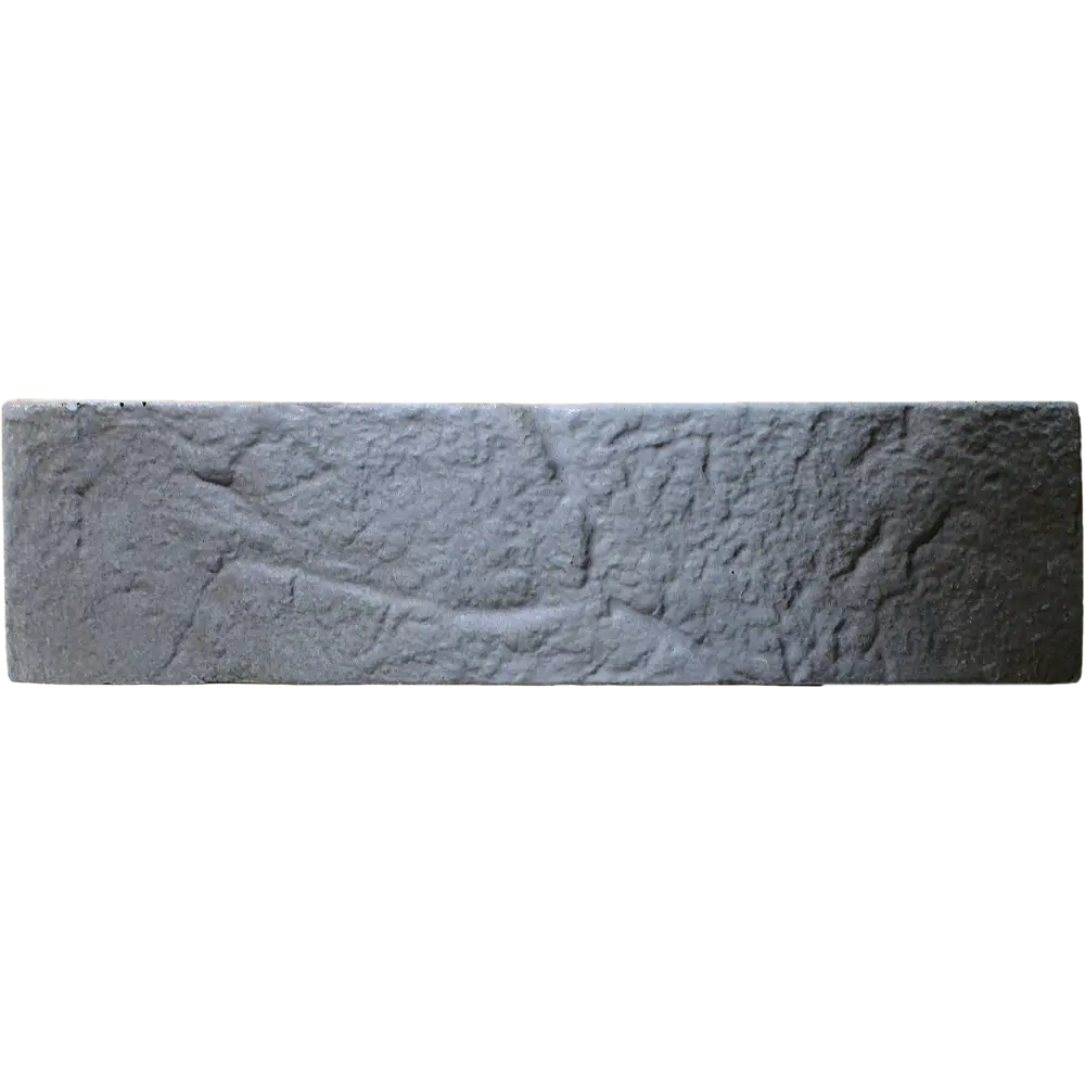 Камень искусственный Ramo Растик брик серый 1м² 85345936 STLM-2009324 - Вид №1