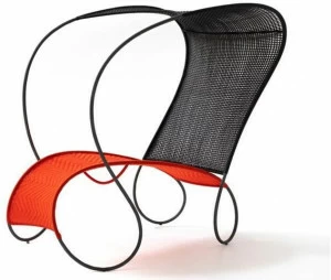 Moroso Садовый шезлонг под навесом из полиэтиленовой нити M'afrique