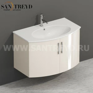 MDMA80Y016 Тумба с двумя створками 78 см бежевая Globo 4ALL Италия