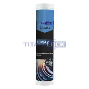 Многоцелевая литиевая комплексная смазка ALMAZ (LGHP 2), синяя, туба 400 мл, TLGREASE-AZ04 TITAN LOCK