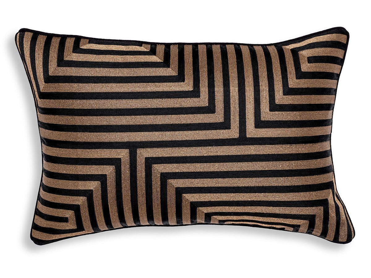 Ткань прямоугольная полосатая подушка Eichholtz SPRAY ARCH-00111308