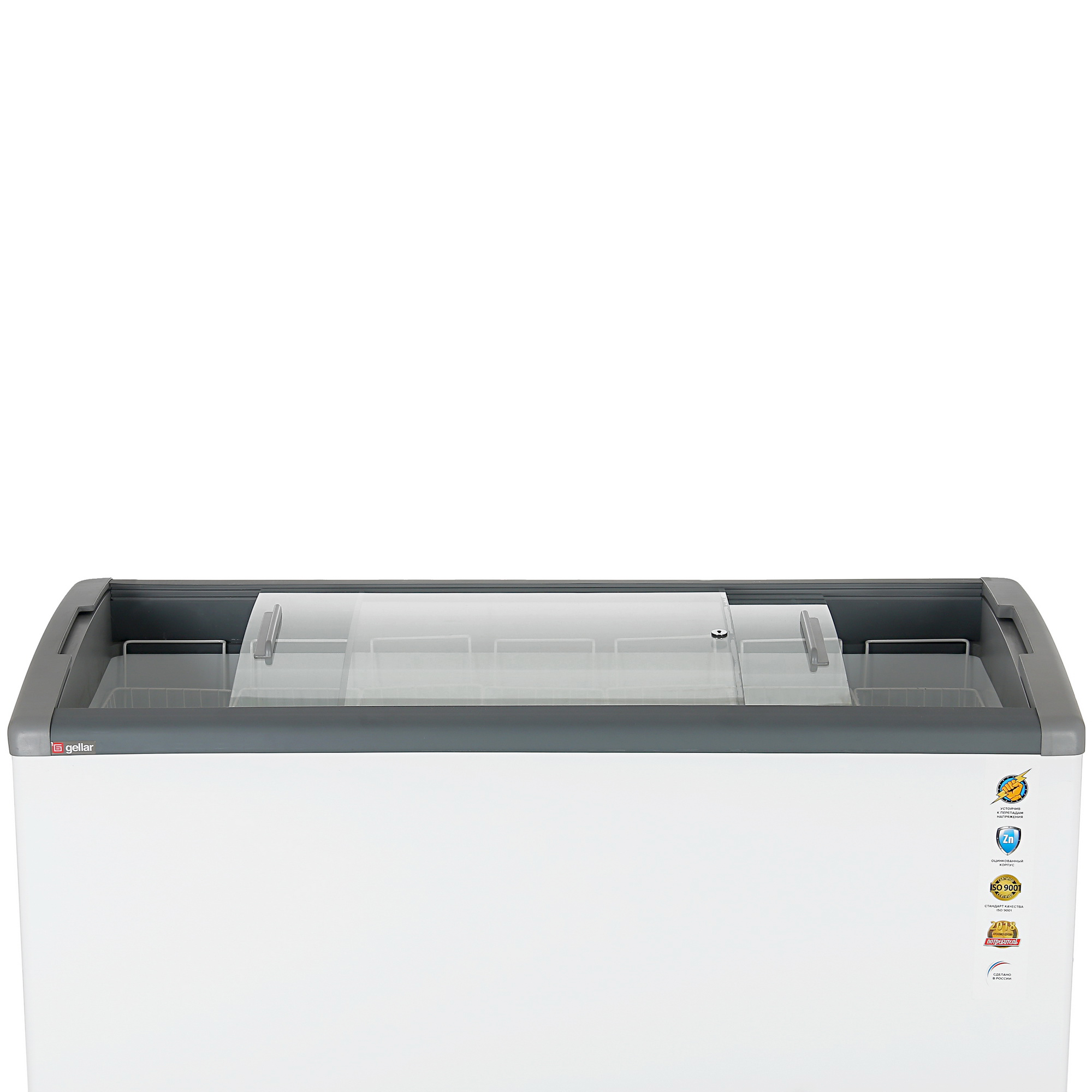 1229614 Морозильный ларь Frostor Gellar FG 675 E белый, серый STDN-0101249 - Вид №4