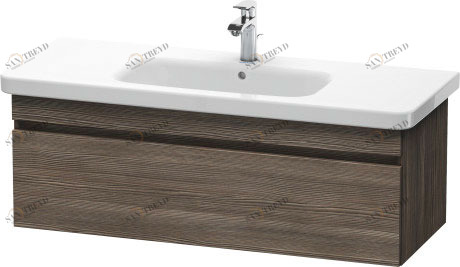 DS639505151 DuraStyle Тумбочка подвесная Сосна коричневая, декор Duravit
