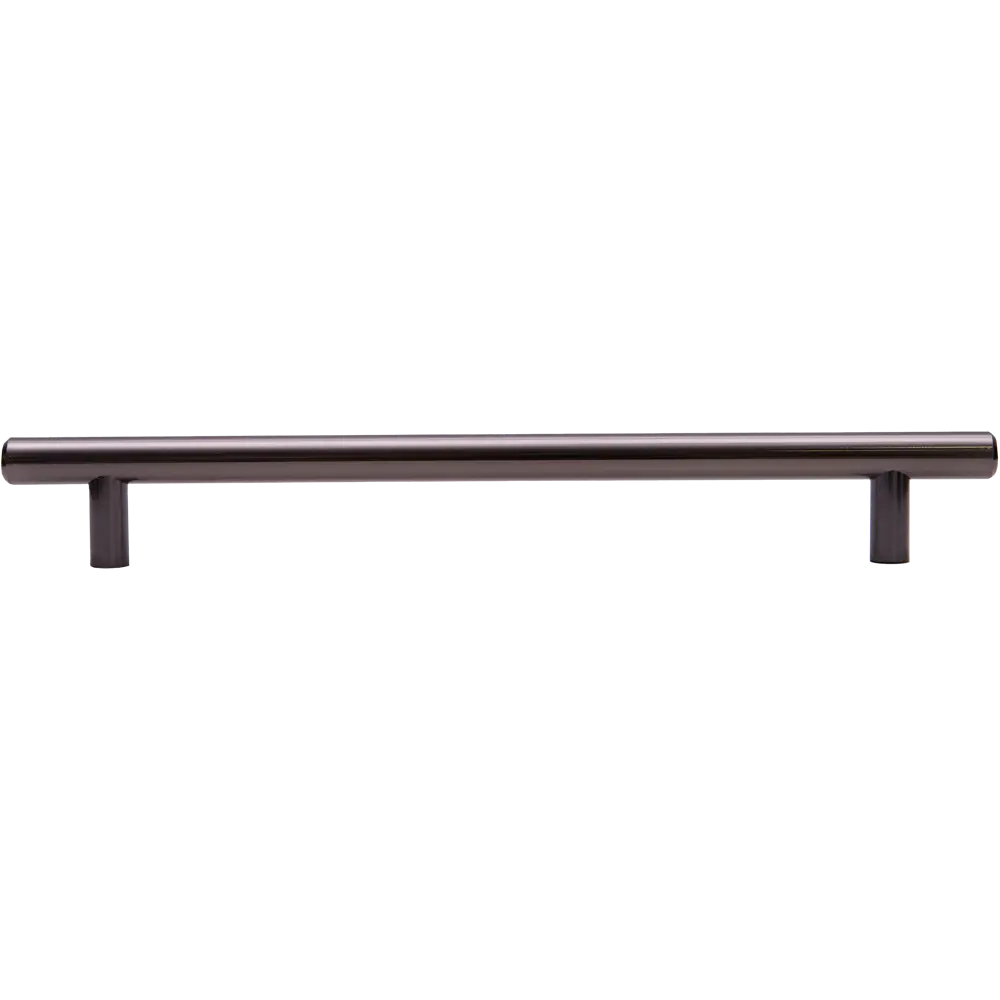 Мебельная ручка-рейлинг черный никель 224 мм Jet STLM-2182984 - Вид №1