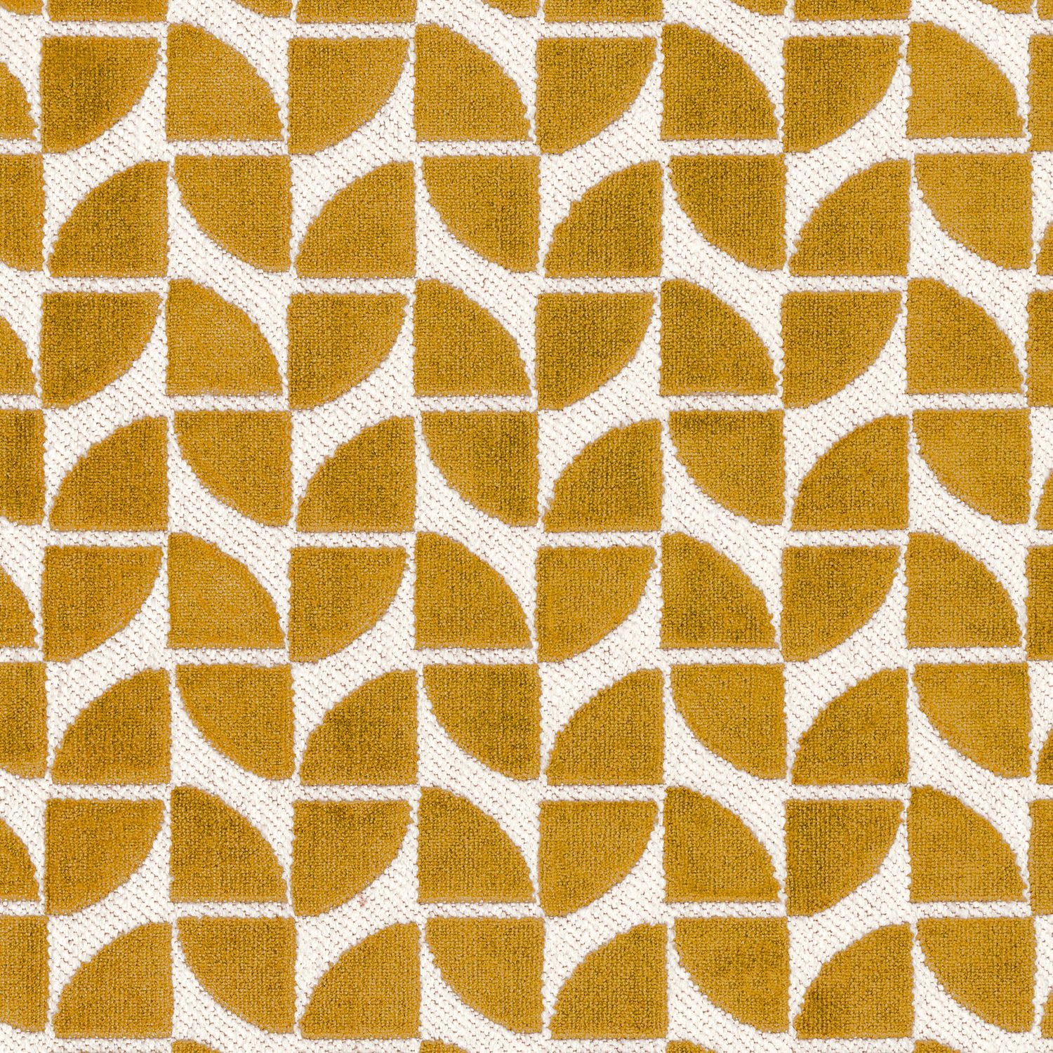 Бархатная ткань с графическим рисунком Casamance Valvidia ARCH-00064731 - Вид №10