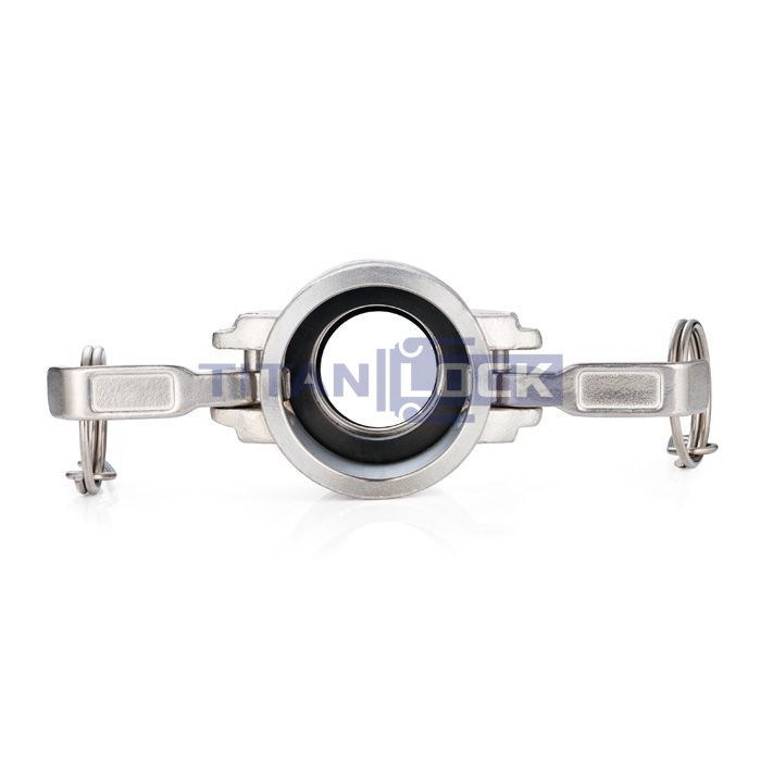 Камлок нержавеющий тип D розетка, внутр. резьба BSP 2", AISI316, TL200DSS316 TITAN LOCK  - Вид №6