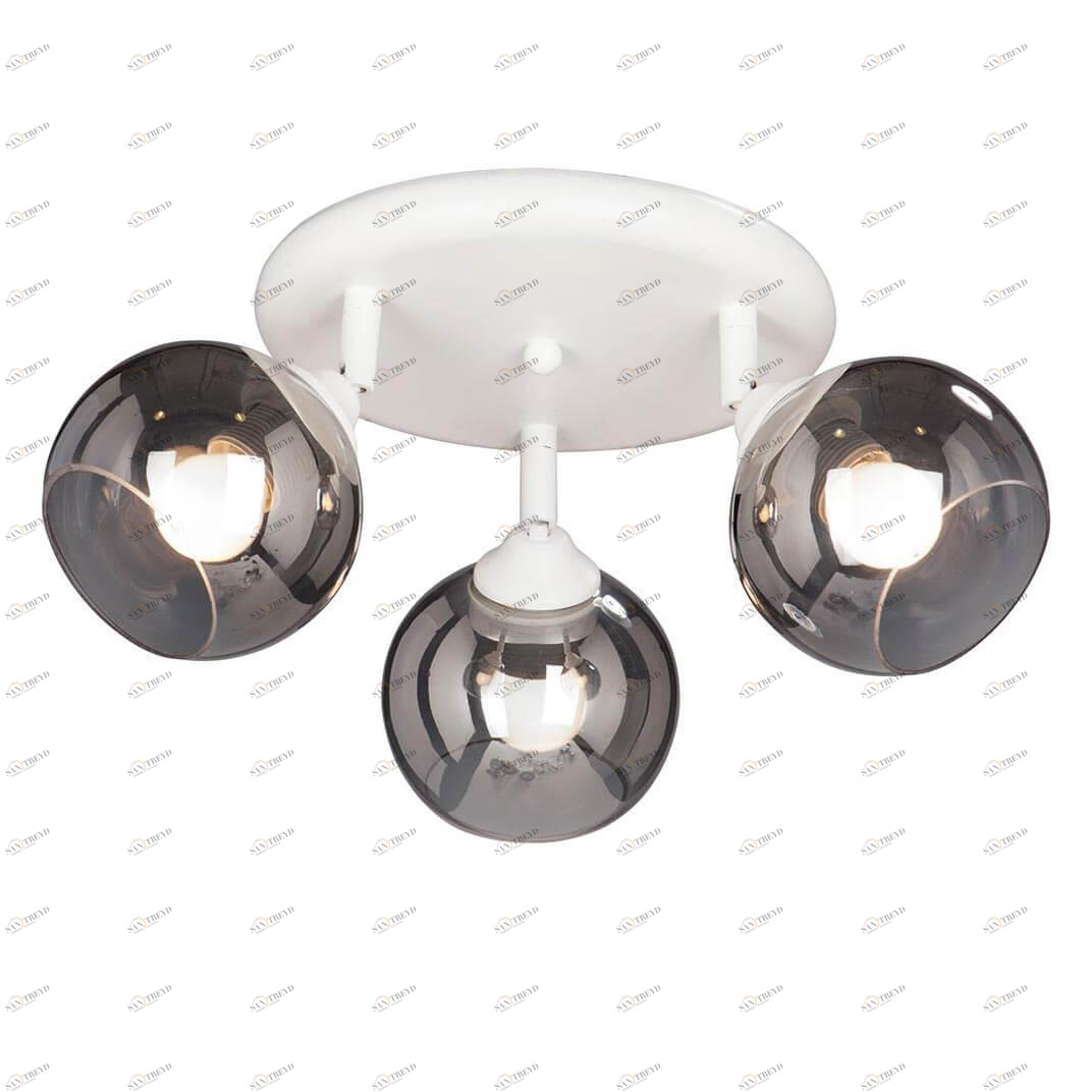 Спот потолочный серый Vitaluce V4311-0/3PL VITALUCE  00-3924419 Серый 