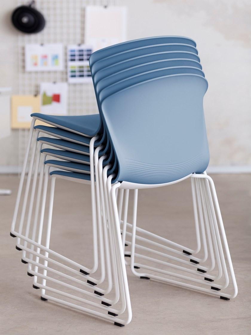 ACTIU Штабелируемое кресло-санки Whass sun-id-1404414 - Вид №11