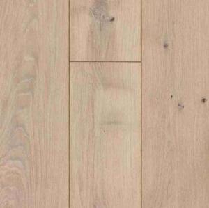 Инженерная доска Siberian Floors Классик Лак Белый Плюс Дуб Натур с брашью (Текстурированная) 500-2300х180/200 мм.