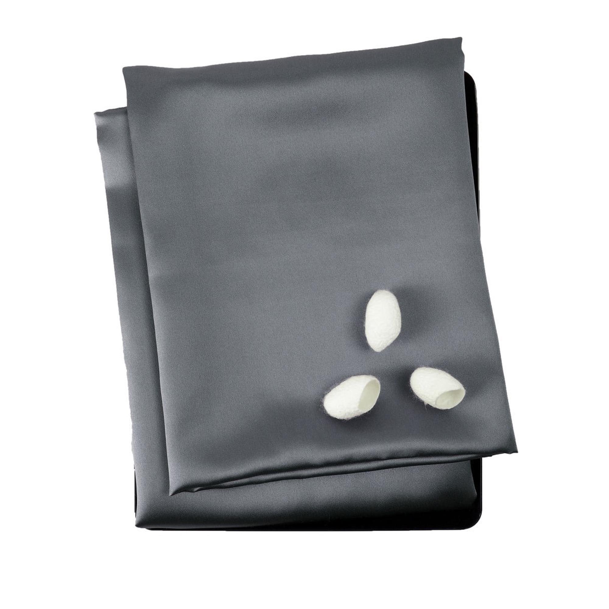 Наволочка princess46silver, 60x40 см, шелк, 1шт, цвет серебристый SILK MANUFACTURE 90520680