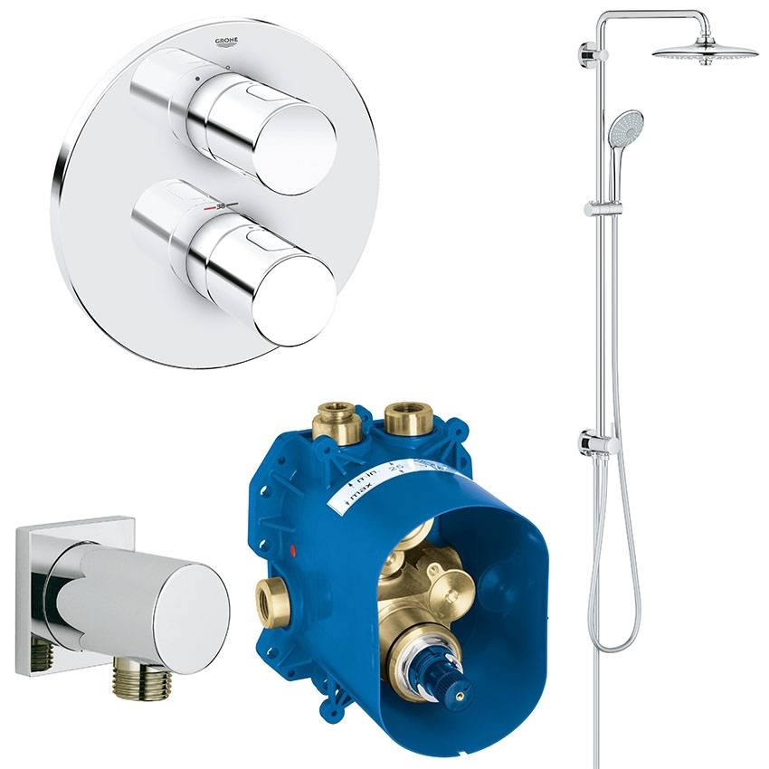 Готовый комплект для душа GROHE Grohtherm 3000 Cosmopolitan (NSB0125)