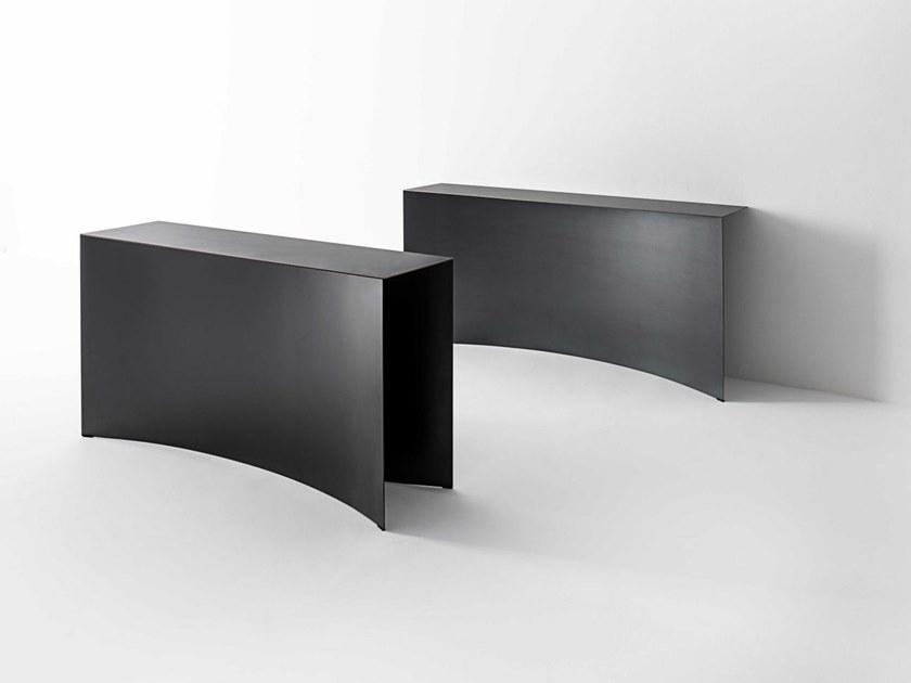 Desalto Прямоугольная отдельно стоящая консоль из стали Void 617 - Вид №4