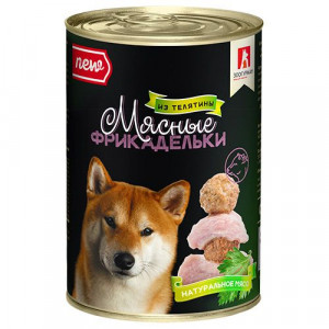 ПР0041052 Корм для собак Фрикадельки телятина конс. ЗООГУРМАН