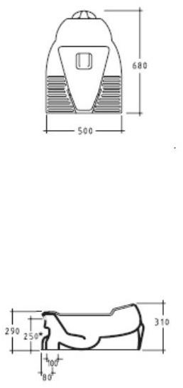 Чаша генуа Белый Galassia Comunità e disabilità Италия sun-id-1457982 - Вид №1