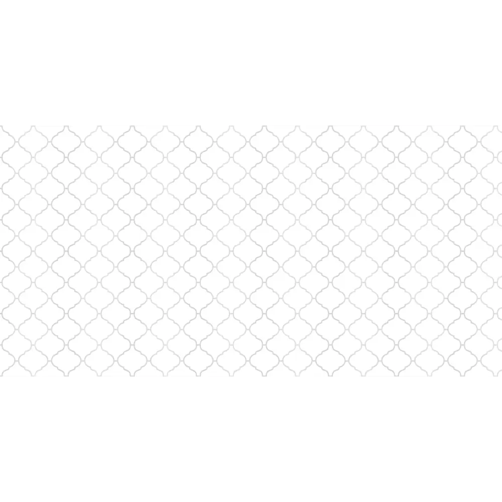 Стеновая панель Arabesque White 120x0.4x60 см АКП цвет белый 84548123 STLM-2177004 ALUMOART  - Вид №1