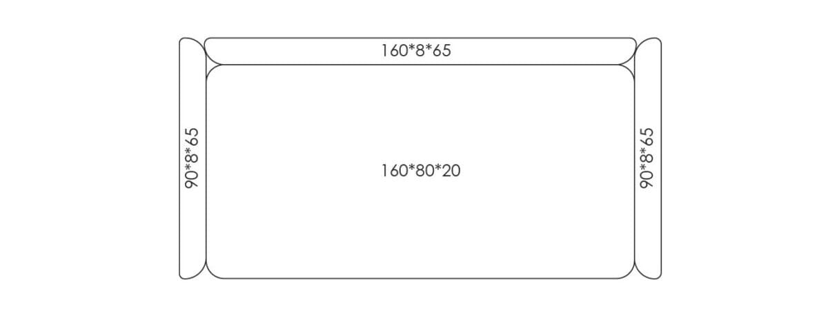 Ткань диван HANNABI MODEL NO.27 ARCH-00123742 - Вид №2