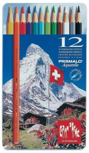 372555 Карандаши цветные "Prismalo", 12 цветов Carandache