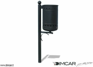 DIMCAR Подземный металлический мусорный бак для наружного применения Elite 350