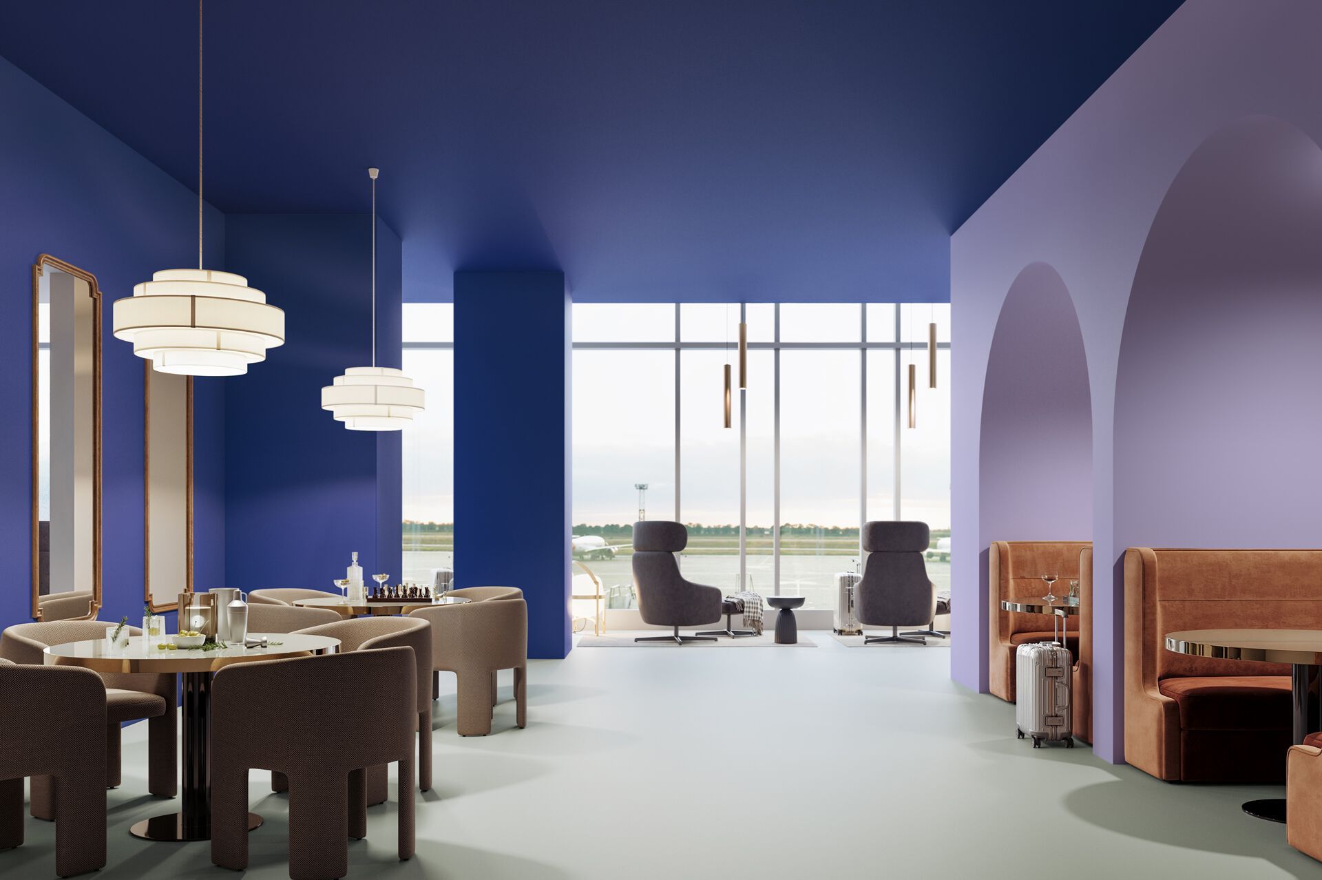 Непрерывная поверхность для полов и покрытий IDEAL WORK SOLIDRO ARCH-00131180 - Вид №7