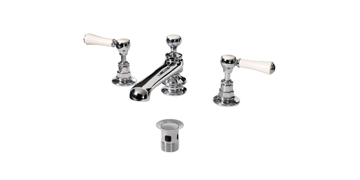 Смеситель настольный Staffordshire 9 STA-09-PC Victoria + Albert STA09PC - Вид №1