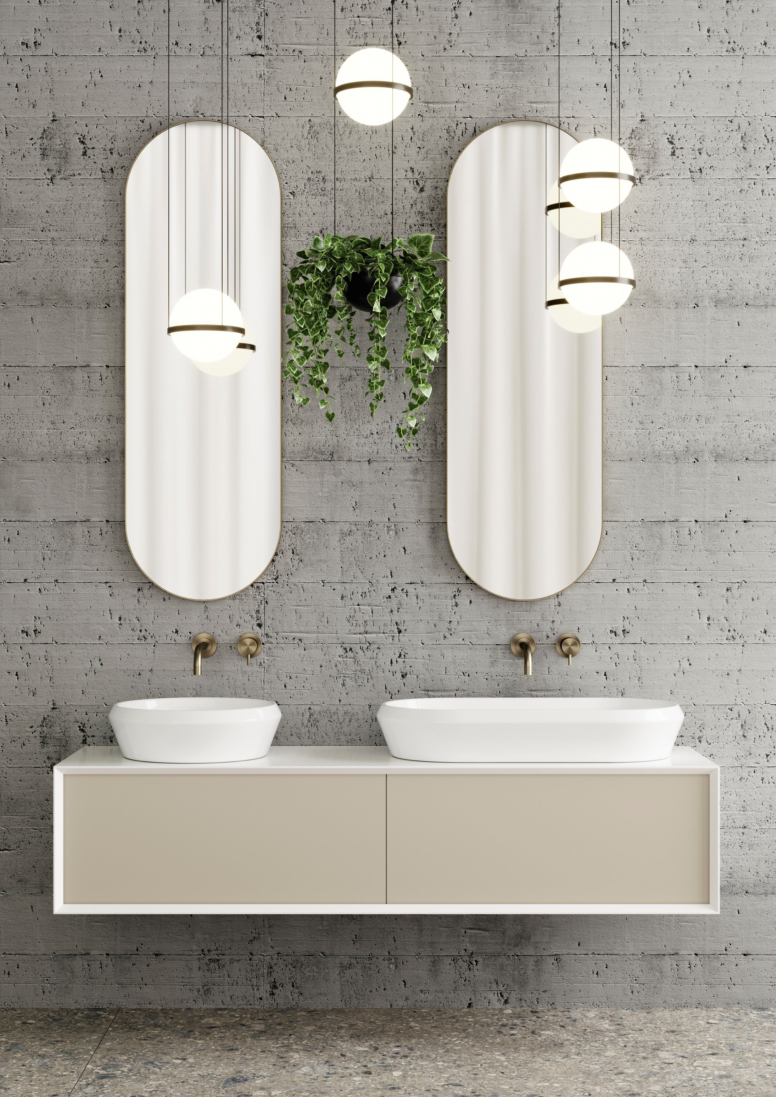 Керамическая овальная столешница GSG Ceramic Design Cruise ARCH-00062028 - Вид №1